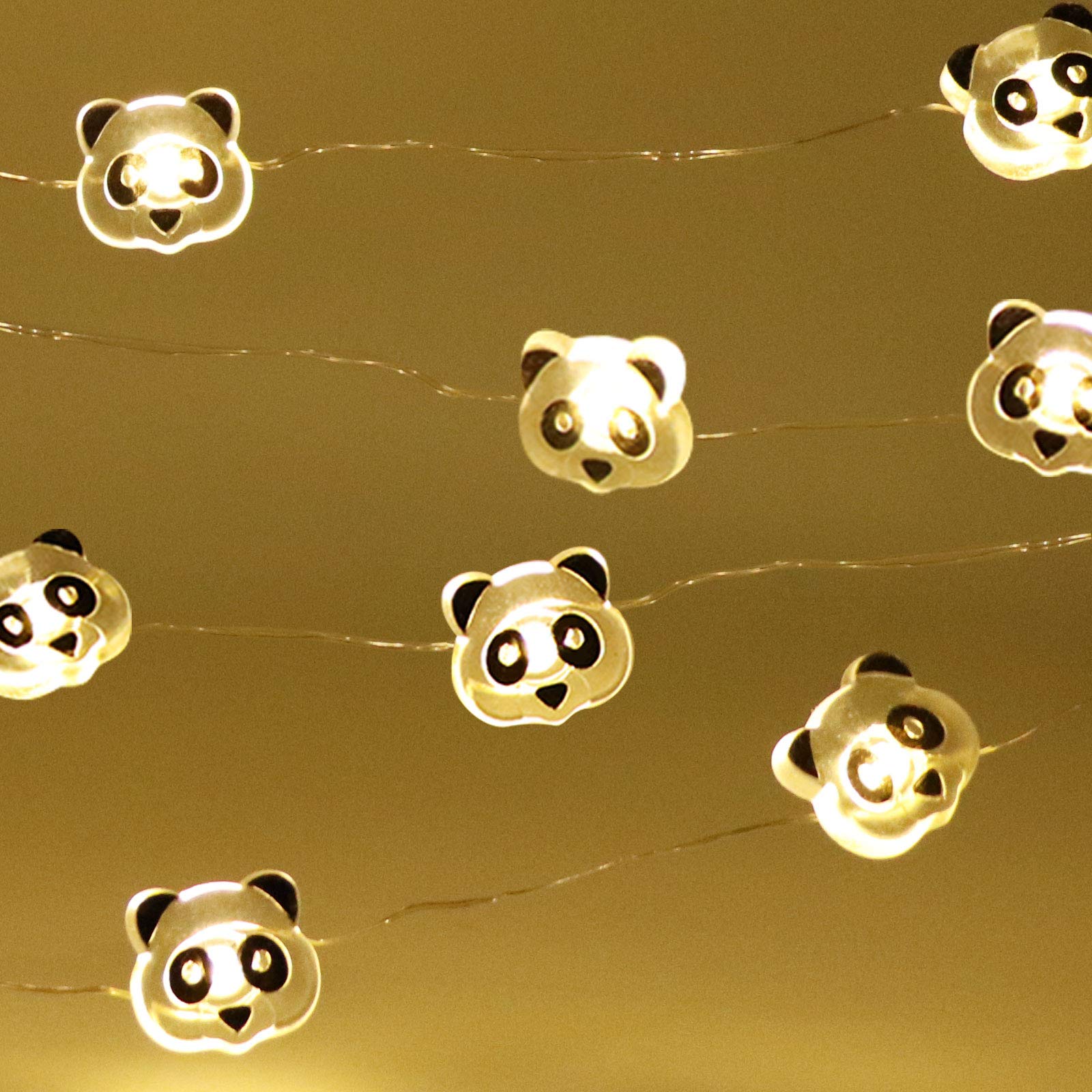 Amazon.com: Supergift Panda LED String Lights 10ft 30 LEDs Party